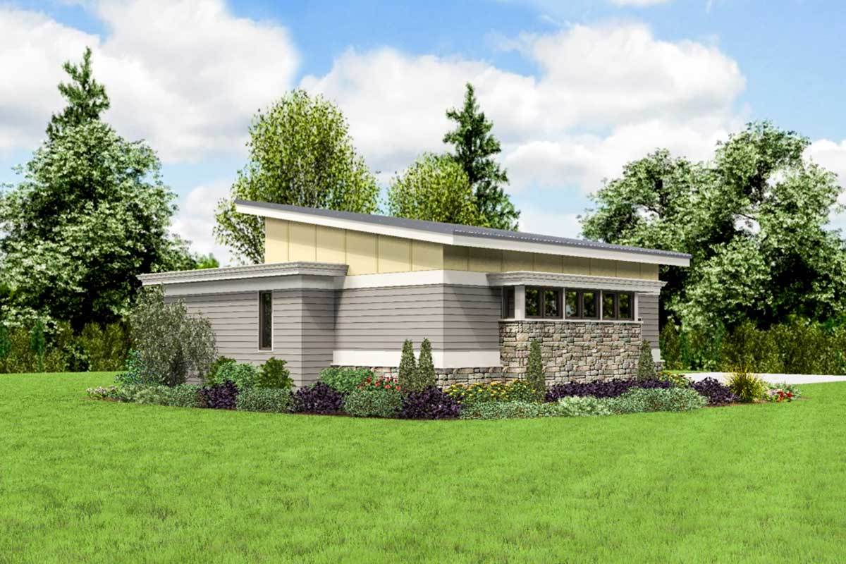 Contemporary Garage Plan - 69618AM | Architectural Designs - House Plans