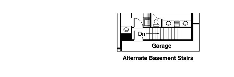 Plan 72053DA: Volume and Light - Floor Plan - Optional - Traditional