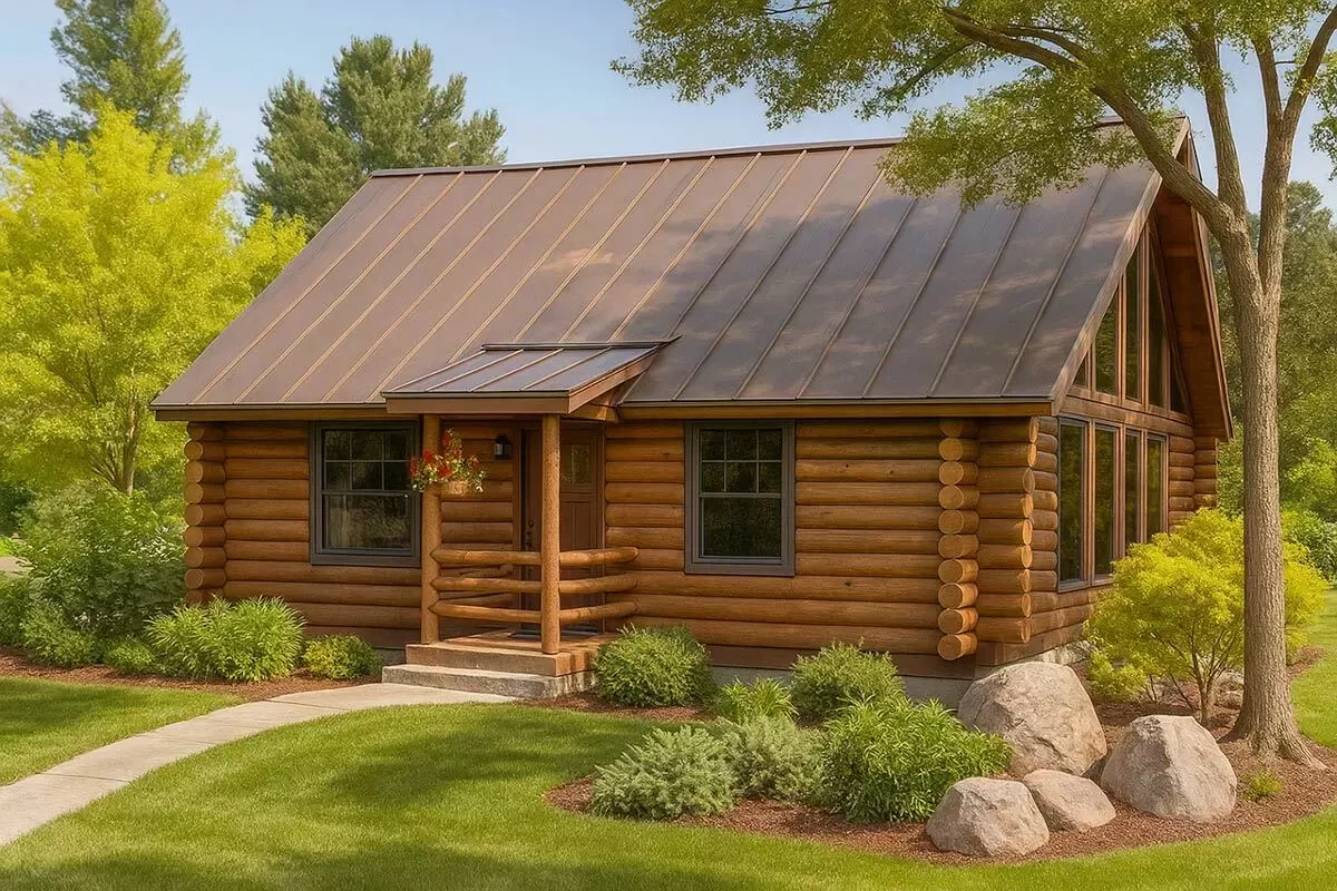 Cozy Log Home for All Seasons