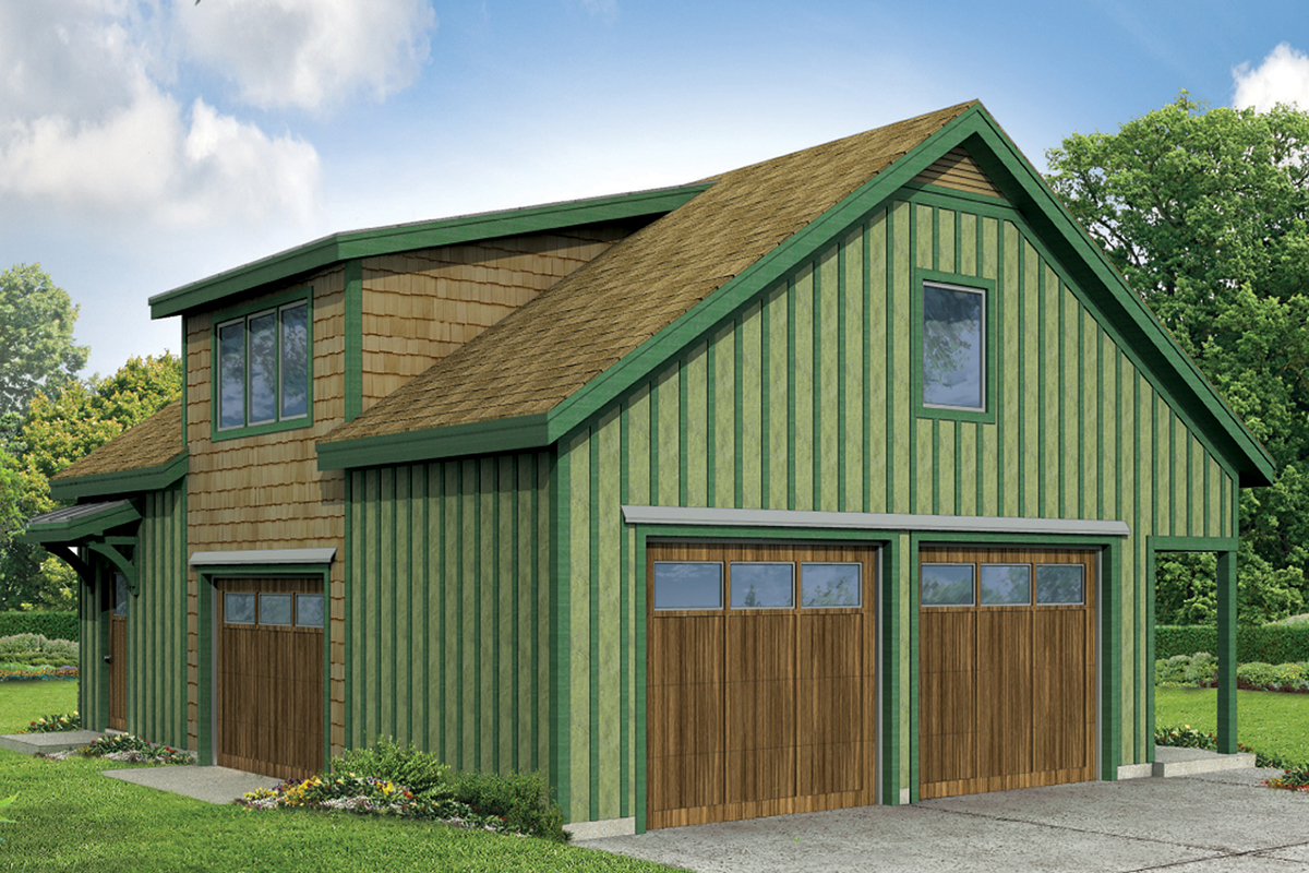 Carriage Style Garage Plan - 72749DA | Architectural Designs - House Plans