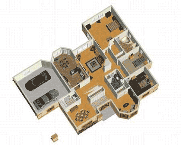 Plan 80010PM: Compact One Level Home Plan - Floor Plan - Main Level - Traditional