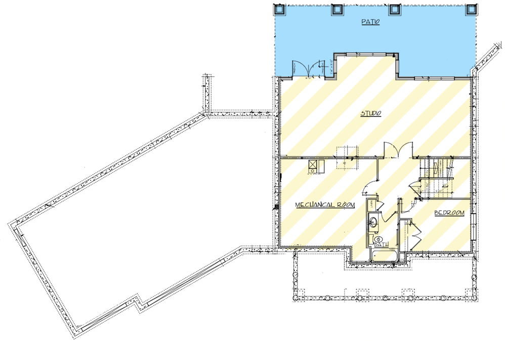 Plan 81650AB: 2540 Square Foot 2-Story Home Plan with 2-Story Great Room - Floor Plan - Optionally Finished Lower Level - Craftsman, New American, Northwest