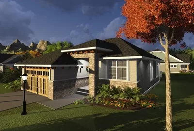 Cost-to-Build Report for Plan 89979AH: 2 Bedroom Prairie Style Ranch ...