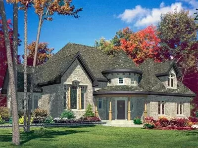Cost-to-Build Report for Plan 9041PD: Stone Mini-Castle | Architectural ...